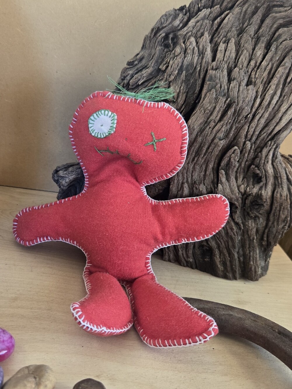LRP000008 | Red Rice & Lavender Voodoo Doll